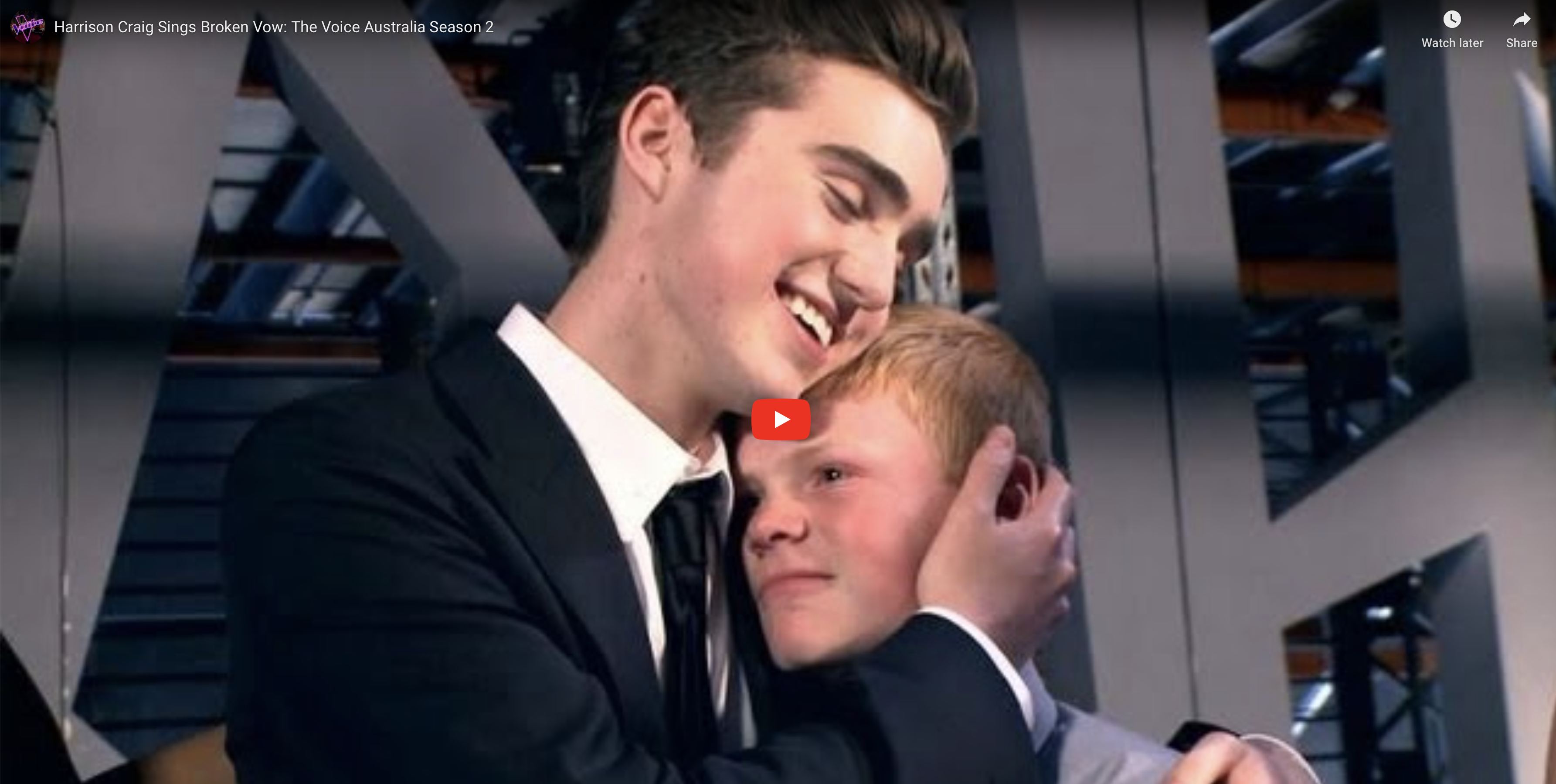 Harrison Craig Sings Broken Vow The Voice Australia Season 2