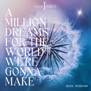 DearJames-Inspiration-Poster-a-million-dreams-for-the-world-were-gonna-make-Soul-Wisdom